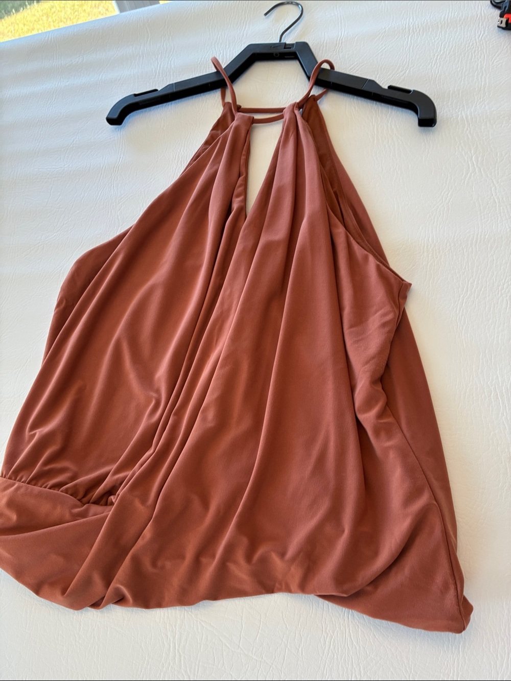 Express Rust Brown Women's Top